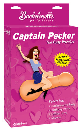Captain Pecker the Party Wrecker inflatable hens party game
