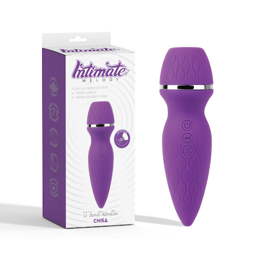 G Burst rechargeable sucking vibrator
