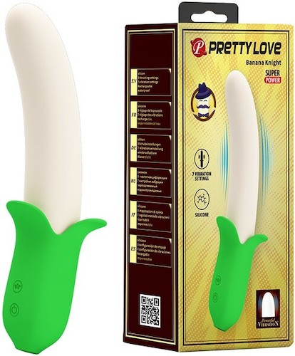 Pretty Love Banana Knight rechargeable G-spot vibrator