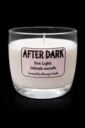 After Dark coconut wax massage candle handmade in NZ