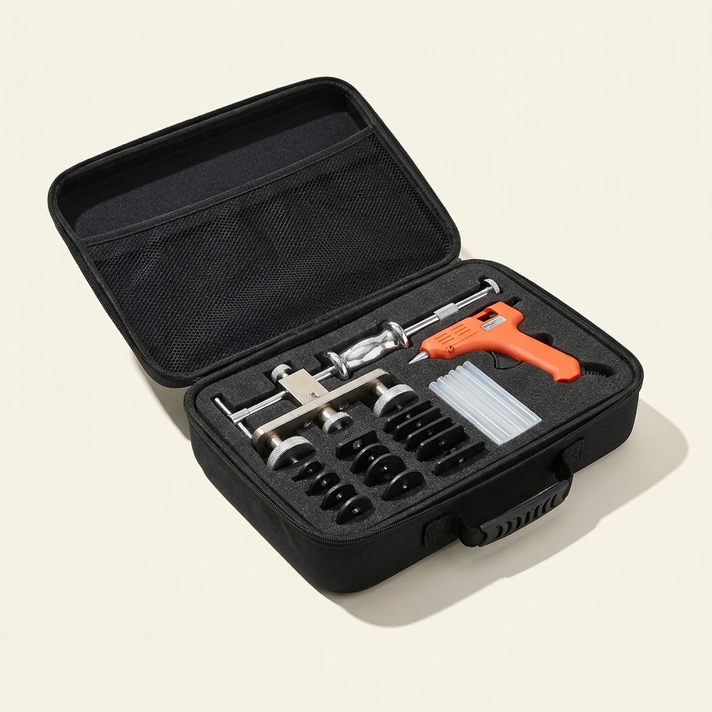 Chewse dent repair kit in its carry case